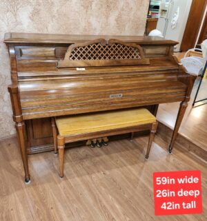 m58- Kimball Piano w/ Bench. Great Shape - Image 1