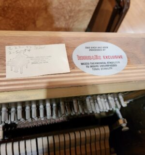 m58- Kimball Piano w/ Bench. Great Shape - Image 8