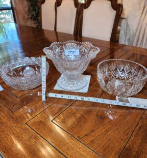 m75- Crystal Bowls - Image 1
