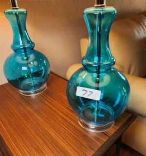 m77- Glass Table Lamps - Image 2