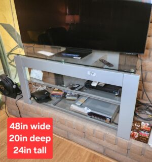 m88- Newer Modern TV Stand - Image 1