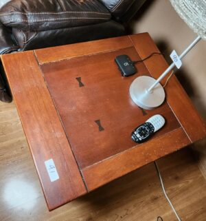 m91- Wooden End Table - Image 2
