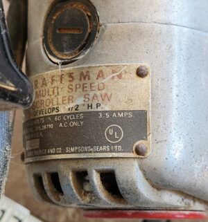 o14- Craftsman Scroll Saw - Image 3