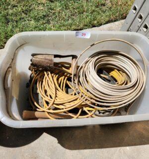 o29- Scrap Copper Wire. Large Tote