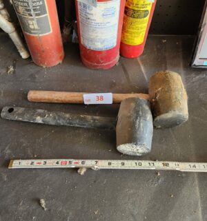 o38- rubber mallets
