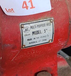 o41- JIR Vise Model 5. Buyer to unbolt - Image 3
