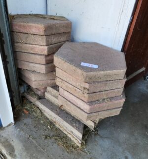 o73- vintage 12 inch pavers