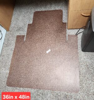 o121- chair floor mat