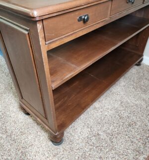 o123- Console entry table w/ drawers - Image 3