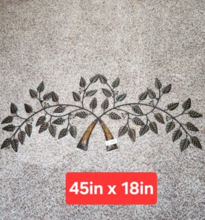 o132- Metal Branch Wall Art