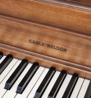 o156- Cable Nelson Piano w/ Bench - Image 3