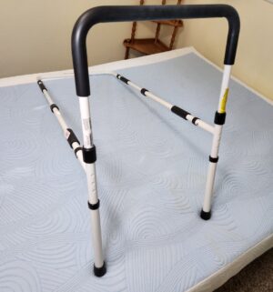 o190- Endurance Hand Bed Rail w/ Floor Support
