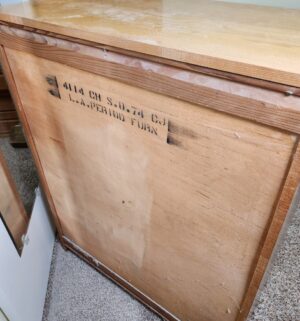 o193- Mid Century LA Period Dresser Chest - Image 4