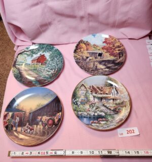 o202- collectible plates