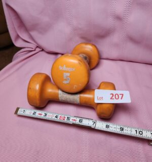 o207- Bollinger 5lbs weights