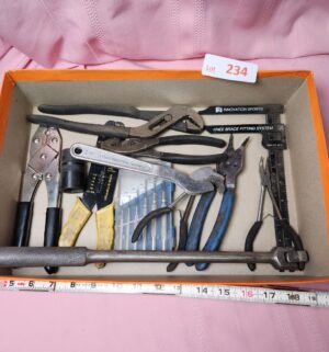 o234- flat of tools
