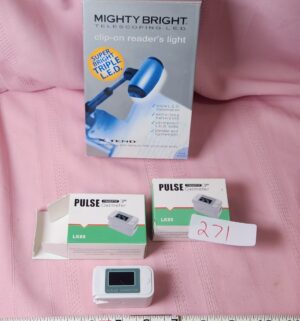 o271- mighty bright led, pulse oximeters