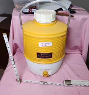 o287- vintage sears 3 gal cooler