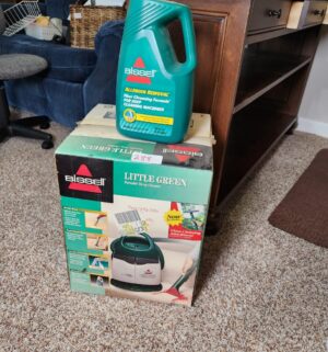 o288- Bissell little green carpet cleaner