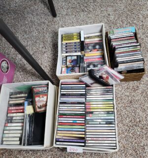 o290- CDs, Cassettes