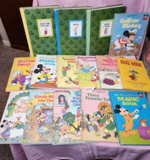 o300- Vintage Disney Books