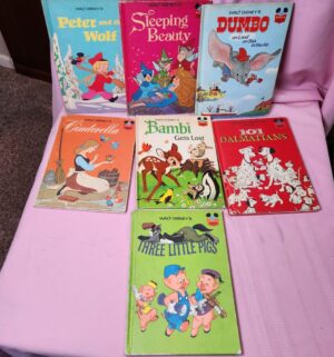 o301- Vintage disney books
