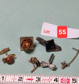 v55- Tie Pins, Cuff Links