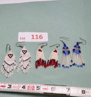 v116- Beaded Earrings