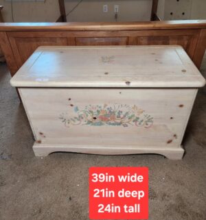 w6- Cedar Trunk. Good Shape