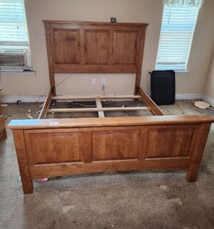 w7- Queen Bed Frame. Good Shape
