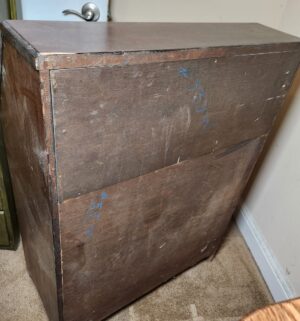 w9- Vintage Drop Front Desk. Great Shape - Image 5