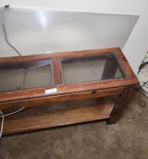 w11- Glass Top sofa table - Image 3