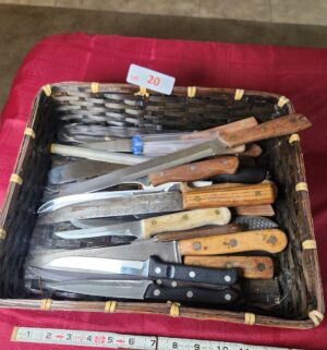 w20- Vintage Kitchen Knives