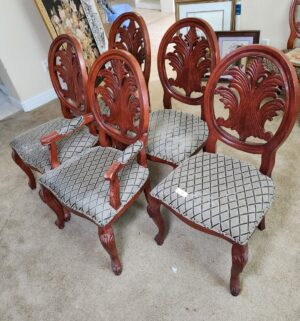 w45- Set of 5 Dining Chairs