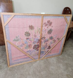 w48- Vintage Framed Tapestry - Image 3