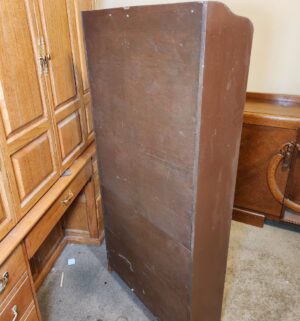 w53- Vintage Wooden Bookcase - Image 3