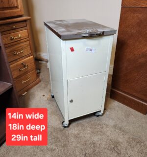 w56- vintage file box