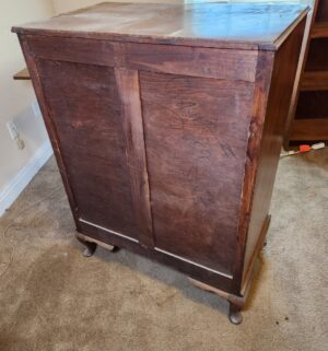 w64- English Art Deco Chest of Drawers - Image 4