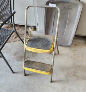 w72- vintage cosco step ladder