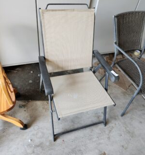 w74- folding patio chair