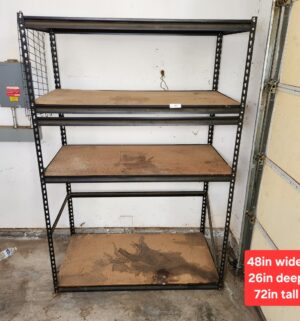 w80- Garage Shelving Unit