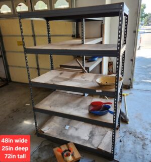 w81- Garage Shelving Unit