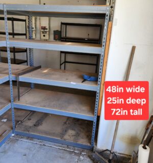 w82- Garage Shelving Unit