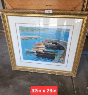 w90- Sir Winston Churchill. A study of boats