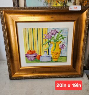 w92- Morandi Still Life Lily 73/100