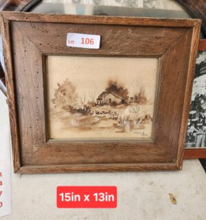 w106- Signed Print Wanda
