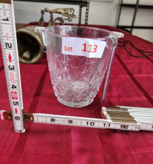 w113- Crystal Ice Bucket