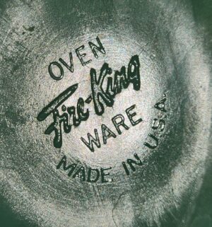 w154- Jadeite Fire King Mixing Bowl - Image 3
