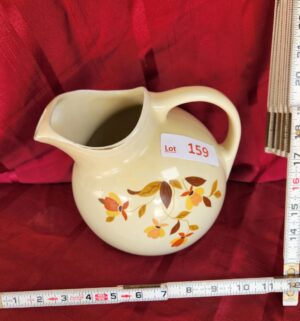 w159- Hall Superior Pitcher, chipped