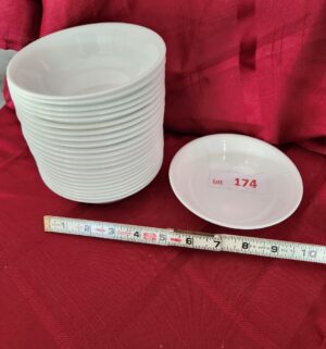 w174- Set of 20 Corelle sm dishes